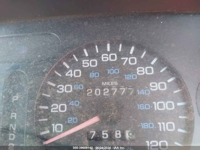 1994 Dodge Ram 1500 VIN: 1B7HF16Y3RS573996 Lot: 39689142