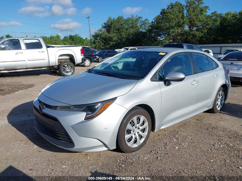 2023 Toyota Corolla Le VIN: 5YFB4MDE3PP034718 Lot: 39689149