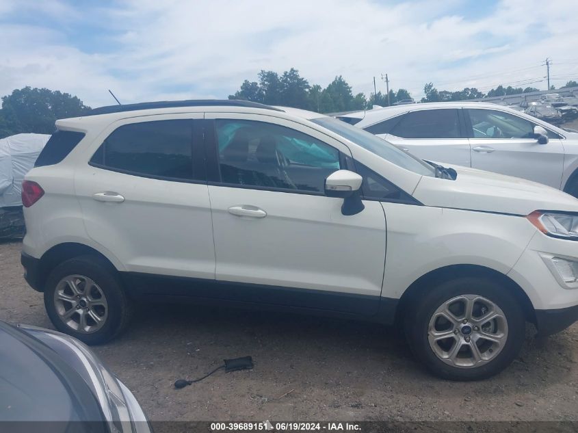 MAJ6S3GL3MC408993 2021 Ford Ecosport Se