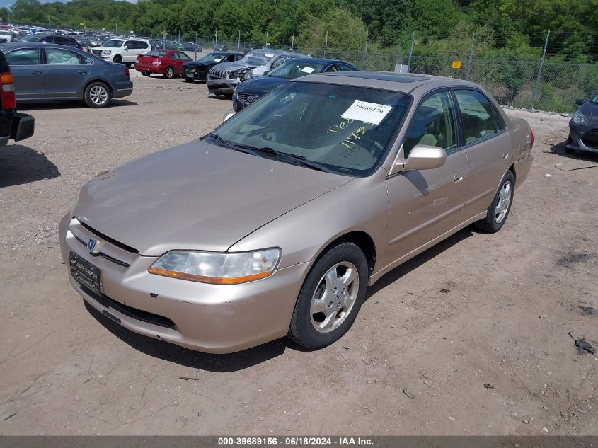 2000 Honda Accord 2.3 Ex VIN: 1HGCG5659YA114983 Lot: 39689156