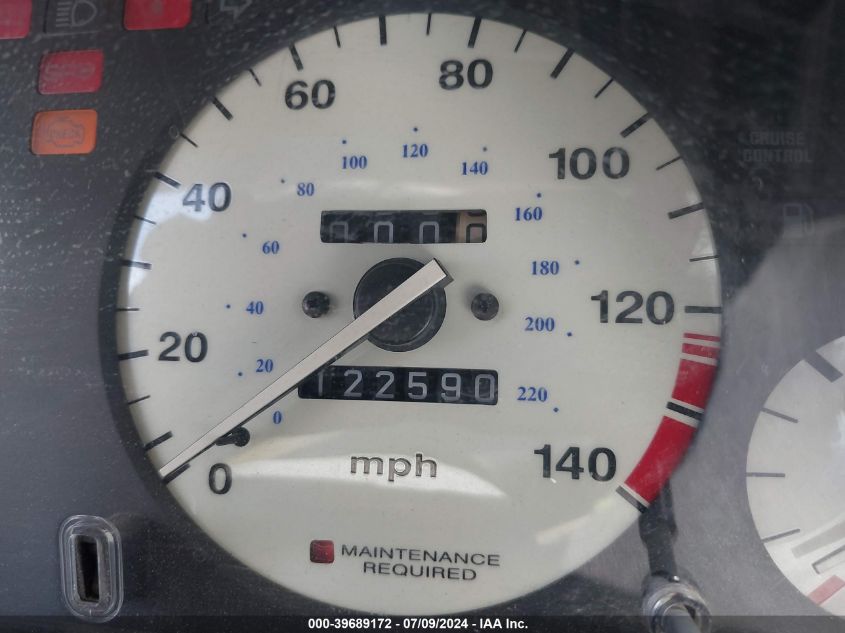 1996 Honda Accord Lx VIN: 1HGCD7132TA039630 Lot: 39689172