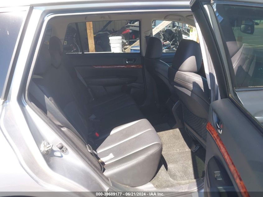 2012 Subaru Outback 2.5I Limited VIN: 4S4BRBJC5C3280113 Lot: 39689177