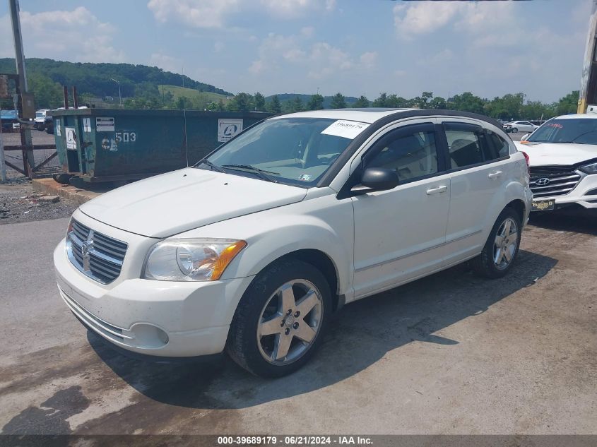 2008 Dodge Caliber R/T VIN: 1B3HB78KX8D770191 Lot: 39689179