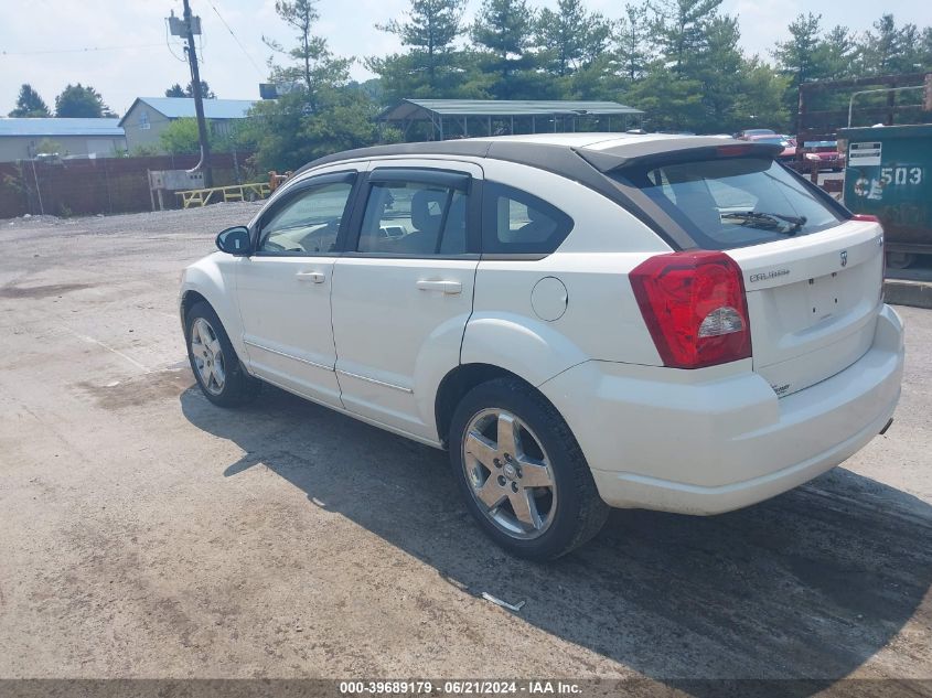 2008 Dodge Caliber R/T VIN: 1B3HB78KX8D770191 Lot: 39689179