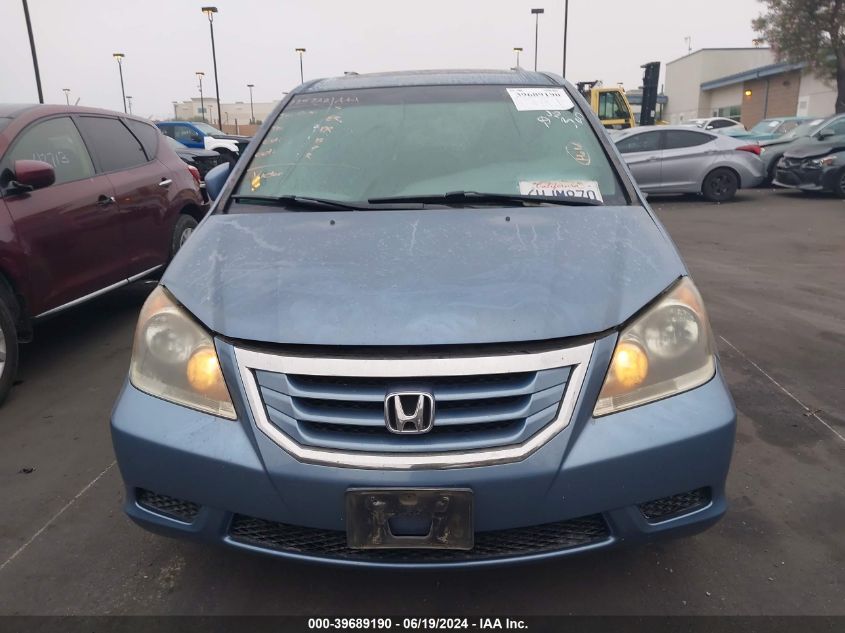 2009 Honda Odyssey Ex-L VIN: 5FNRL38729B001117 Lot: 39689190