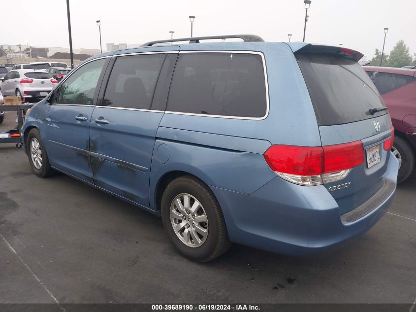 2009 Honda Odyssey Ex-L VIN: 5FNRL38729B001117 Lot: 39689190