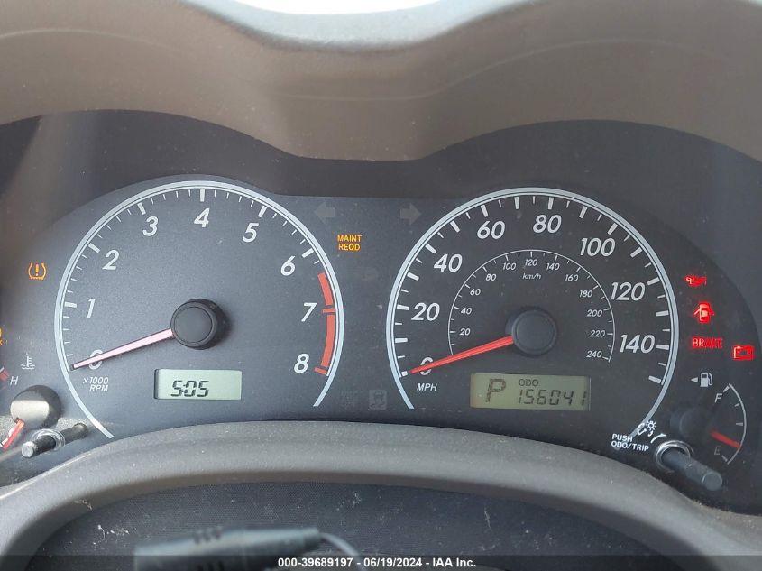 2010 Toyota Corolla Le VIN: 1NXBU4EE9AZ215746 Lot: 39689197