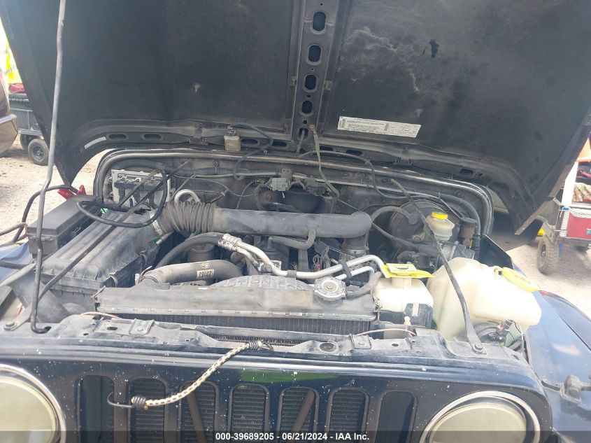 2003 Jeep Wrangler Sahara VIN: 1J4FA59S03P333989 Lot: 39689205