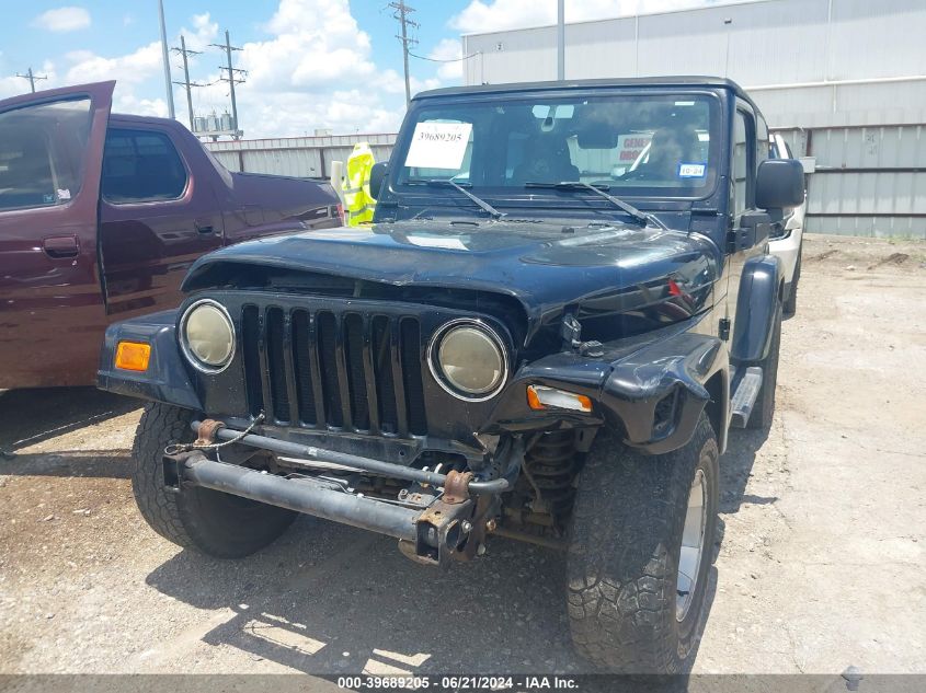 2003 Jeep Wrangler Sahara VIN: 1J4FA59S03P333989 Lot: 39689205
