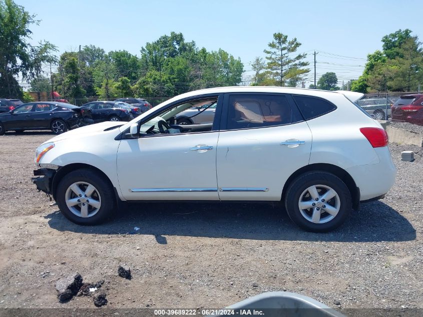 2013 Nissan Rogue S VIN: JN8AS5MV7DW666104 Lot: 39689222