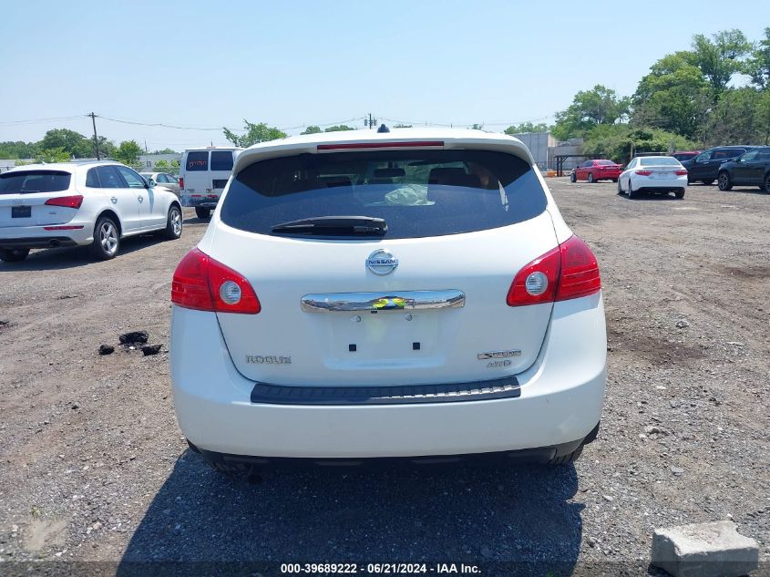 2013 Nissan Rogue S VIN: JN8AS5MV7DW666104 Lot: 39689222