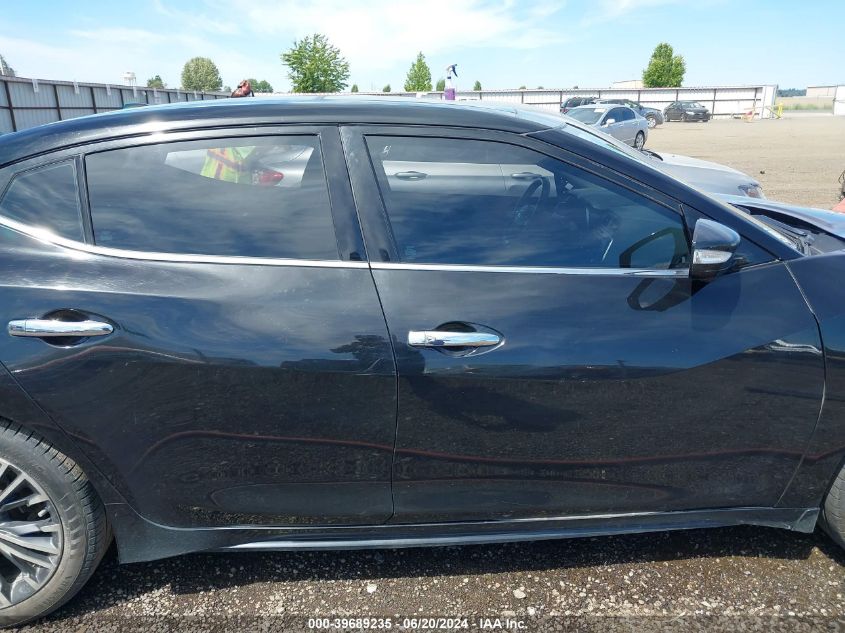 2016 Nissan Maxima 3.5 Platinum VIN: 1N4AA6AP2GC438002 Lot: 39689235