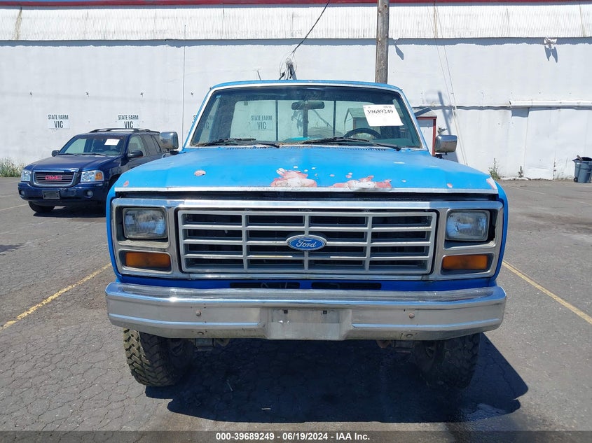 1986 Ford F250 VIN: 1FTEF26H2GPA27666 Lot: 39689249