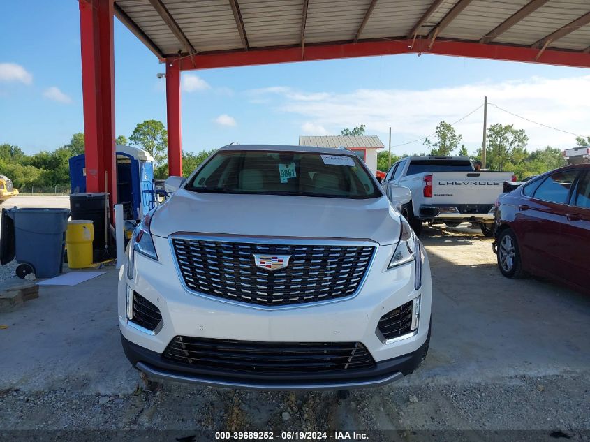 2022 Cadillac Xt5 Premium Luxury VIN: 1GYKNCRS7NZ145548 Lot: 39689252