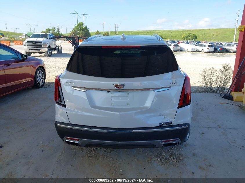 2022 Cadillac Xt5 Premium Luxury VIN: 1GYKNCRS7NZ145548 Lot: 39689252