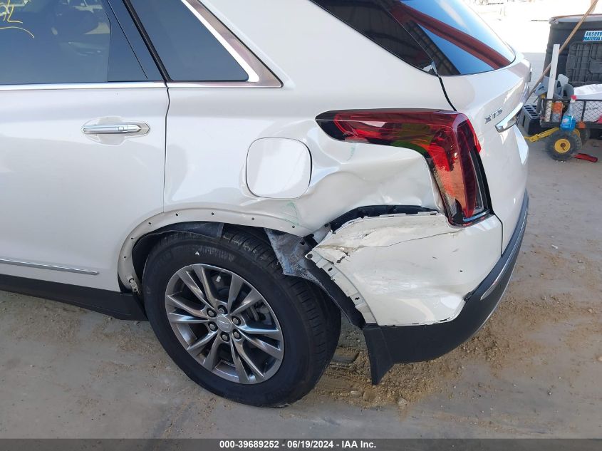 2022 Cadillac Xt5 Premium Luxury VIN: 1GYKNCRS7NZ145548 Lot: 39689252