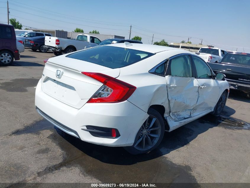 2019 Honda Civic Ex VIN: JHMFC1F37KX009604 Lot: 39689273