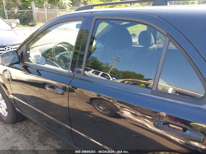 2008 Kia Sorento Lx VIN: KNDJD735185857032 Lot: 39689283