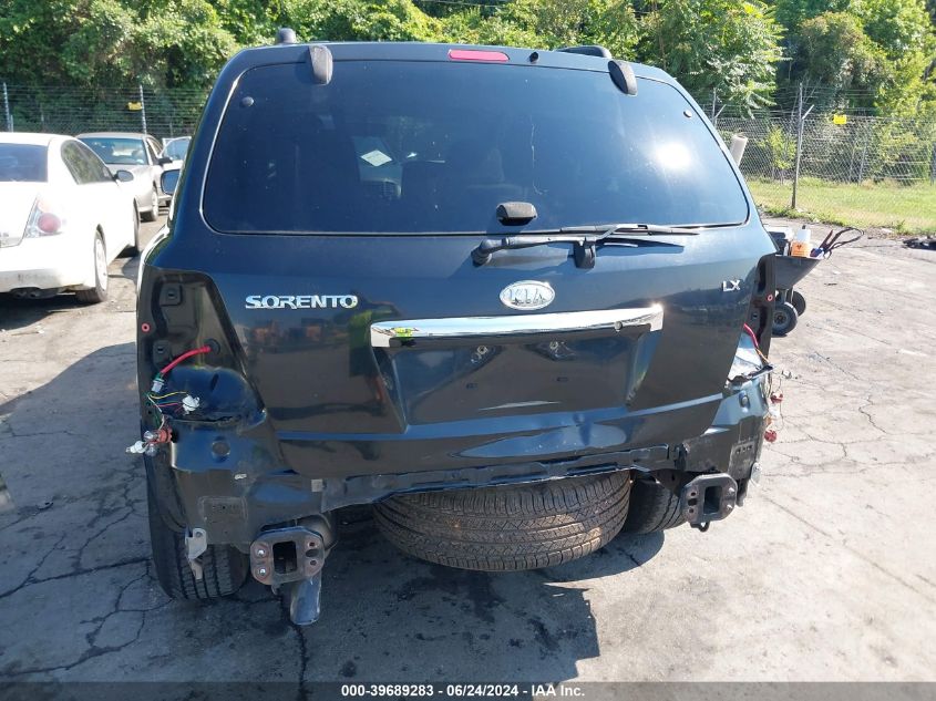 2008 Kia Sorento Lx VIN: KNDJD735185857032 Lot: 39689283