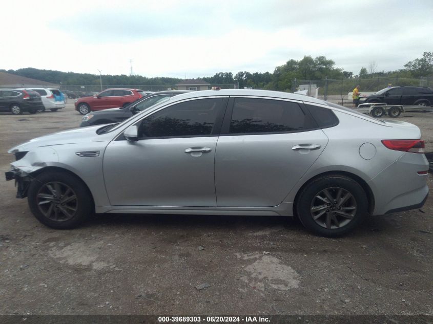 2019 Kia Optima Lx VIN: 5XXGT4L34KG288500 Lot: 39689303