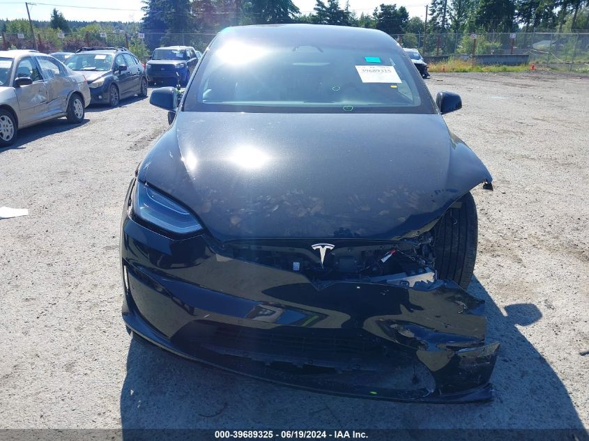 2022 Tesla Model X Dual Motor All-Wheel Drive VIN: 7SAXCAE51NF357862 Lot: 39689325