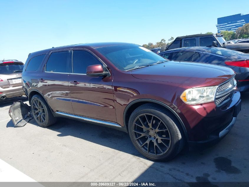 2012 Dodge Durango Sxt VIN: 1C4RDHAG5CC308516 Lot: 39689327