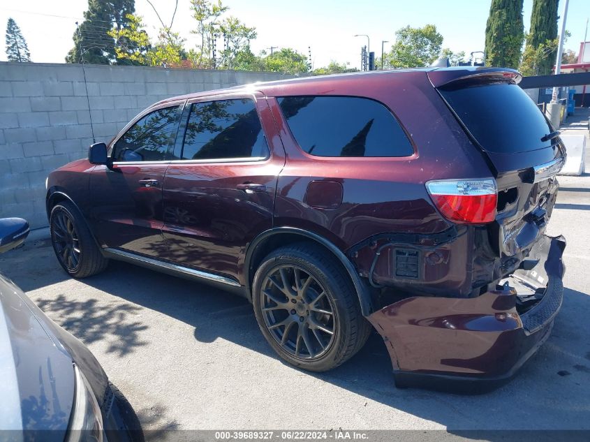 2012 Dodge Durango Sxt VIN: 1C4RDHAG5CC308516 Lot: 39689327