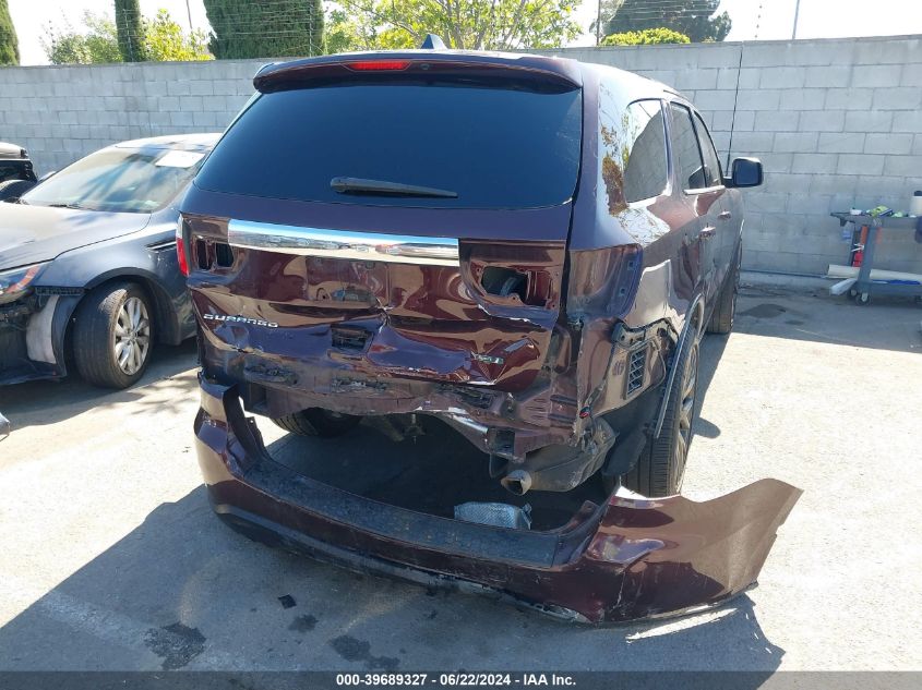 2012 Dodge Durango Sxt VIN: 1C4RDHAG5CC308516 Lot: 39689327