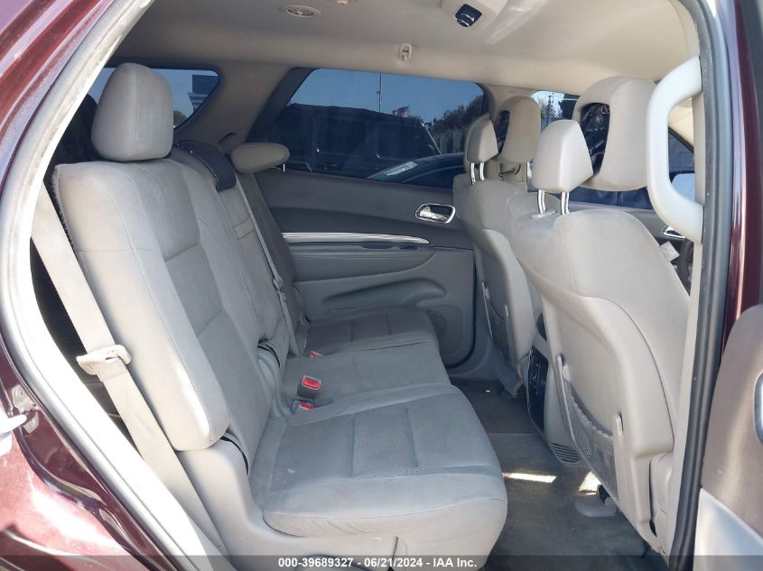 2012 Dodge Durango Sxt VIN: 1C4RDHAG5CC308516 Lot: 39689327