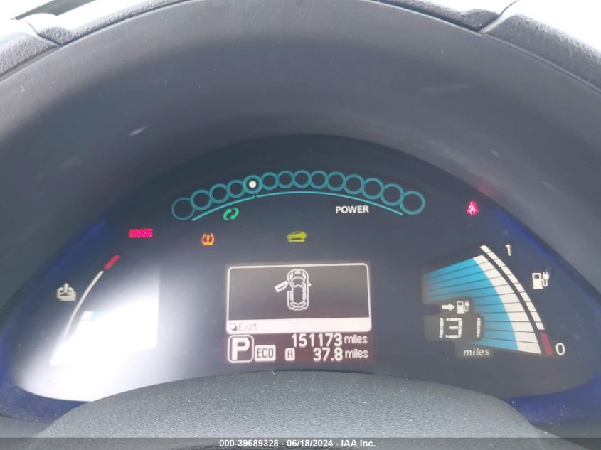 2017 NISSAN LEAF SV - 1N4BZ0CP5HC303122