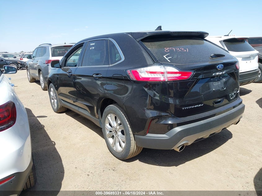 2023 Ford Edge Titanium VIN: 2FMPK4K96PBA22634 Lot: 39689331