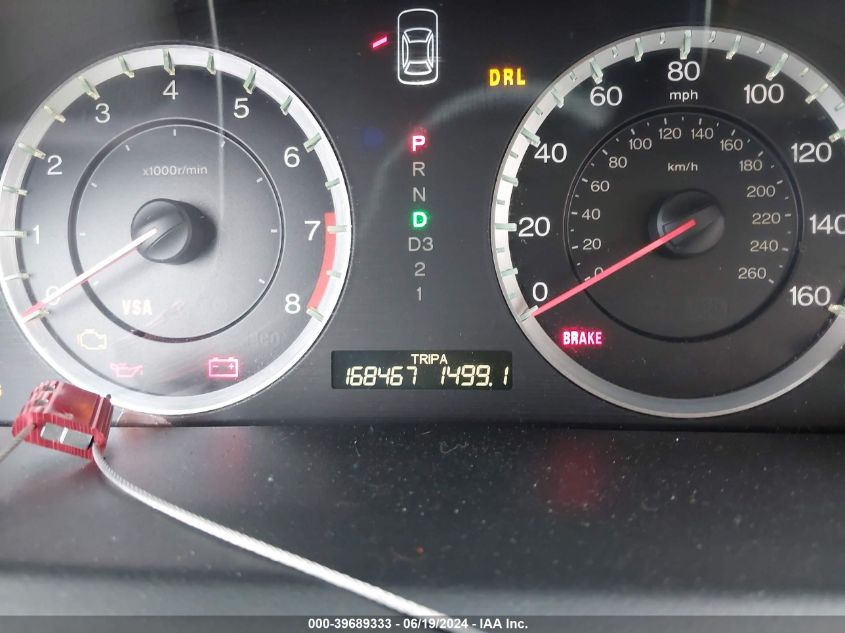 2010 Honda Accord Lx VIN: 1HGCP2F39AA009511 Lot: 39689333