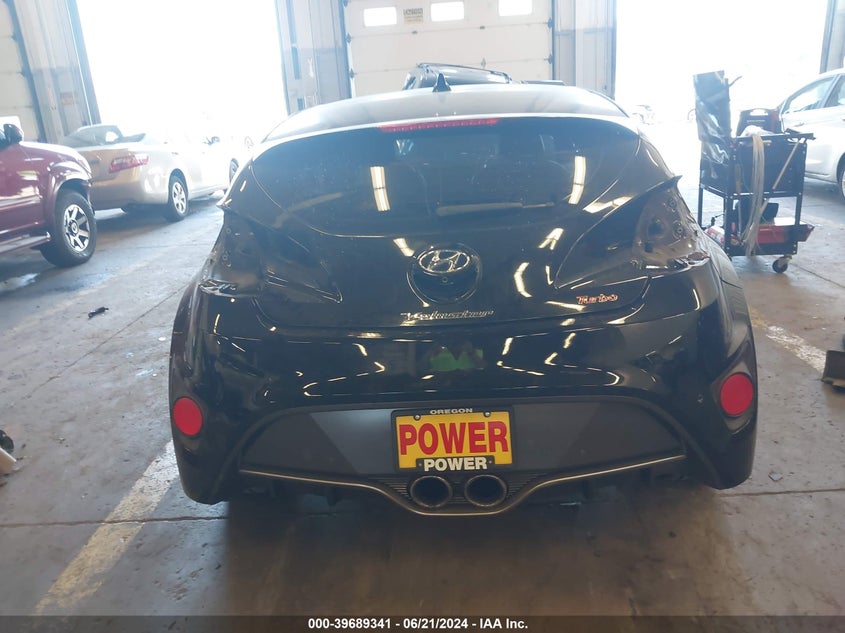 VIN KMHTC6AE6HU312843 2017 HYUNDAI VELOSTER TURBO