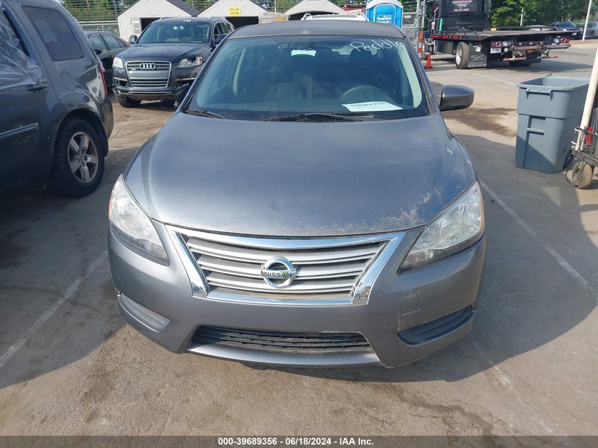 2015 Nissan Sentra S VIN: 3N1AB7AP0FY368148 Lot: 39689356