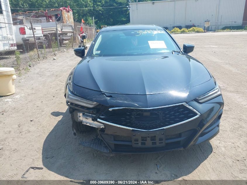 2021 Acura Tlx Standard VIN: 19UUB6F35MA003784 Lot: 39689390