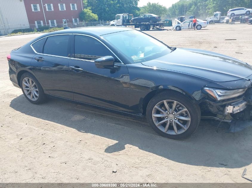 2021 Acura Tlx Standard VIN: 19UUB6F35MA003784 Lot: 39689390