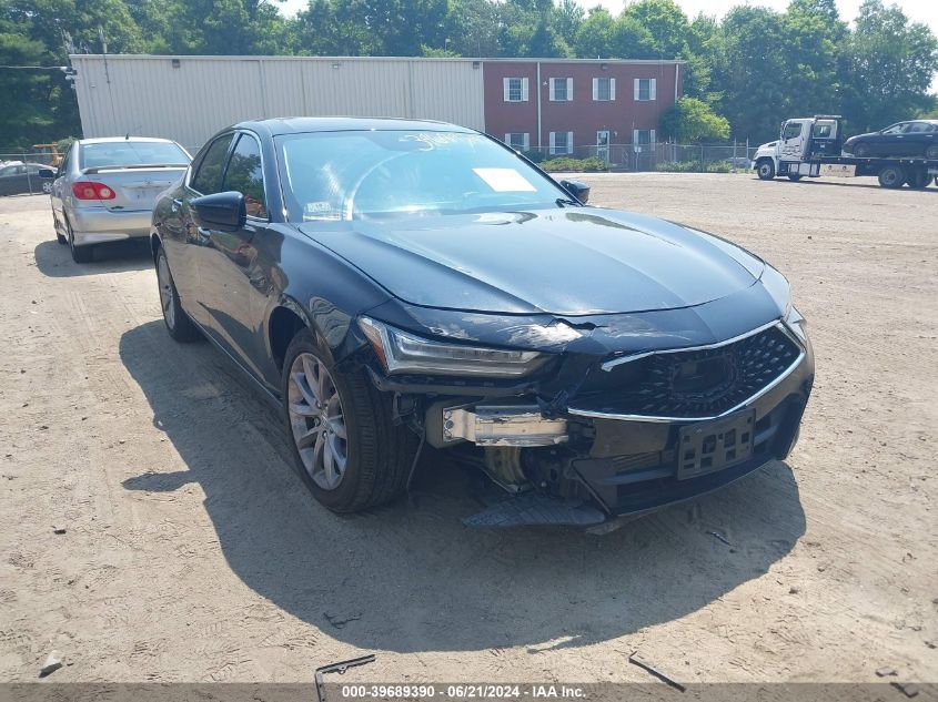 2021 Acura Tlx Standard VIN: 19UUB6F35MA003784 Lot: 39689390