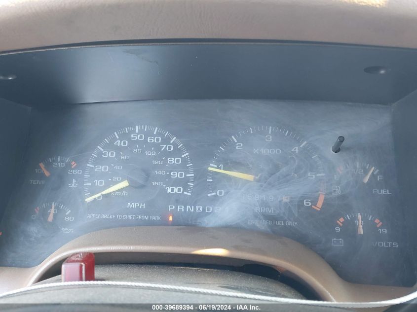 1997 GMC Sonoma Sls Wideside VIN: 1GTCS19XXV8504092 Lot: 39689394