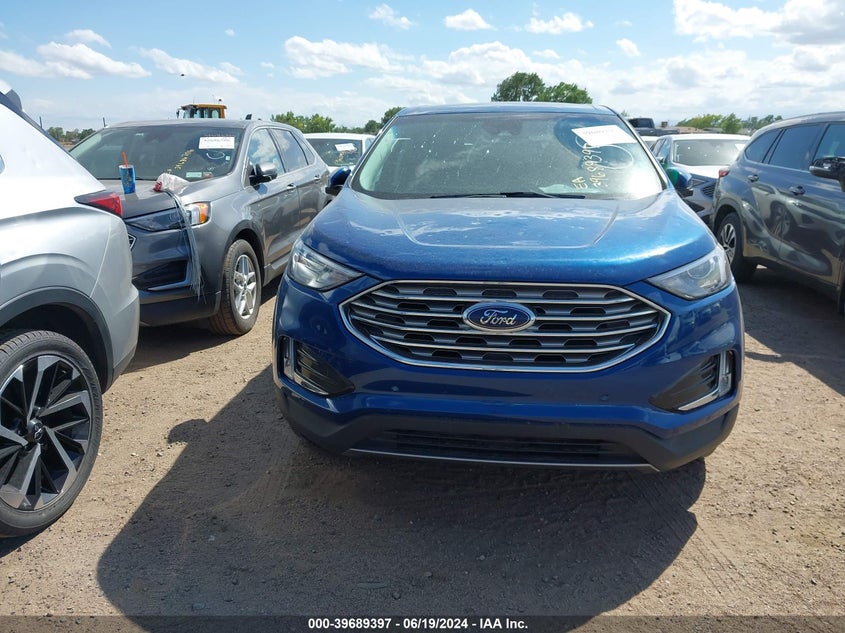 2023 Ford Edge Titanium VIN: 2FMPK4K90PBA27800 Lot: 39689397
