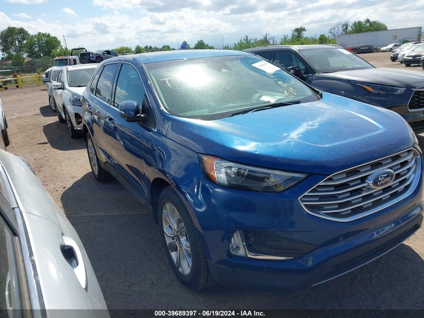 2023 Ford Edge Titanium VIN: 2FMPK4K90PBA27800 Lot: 39689397