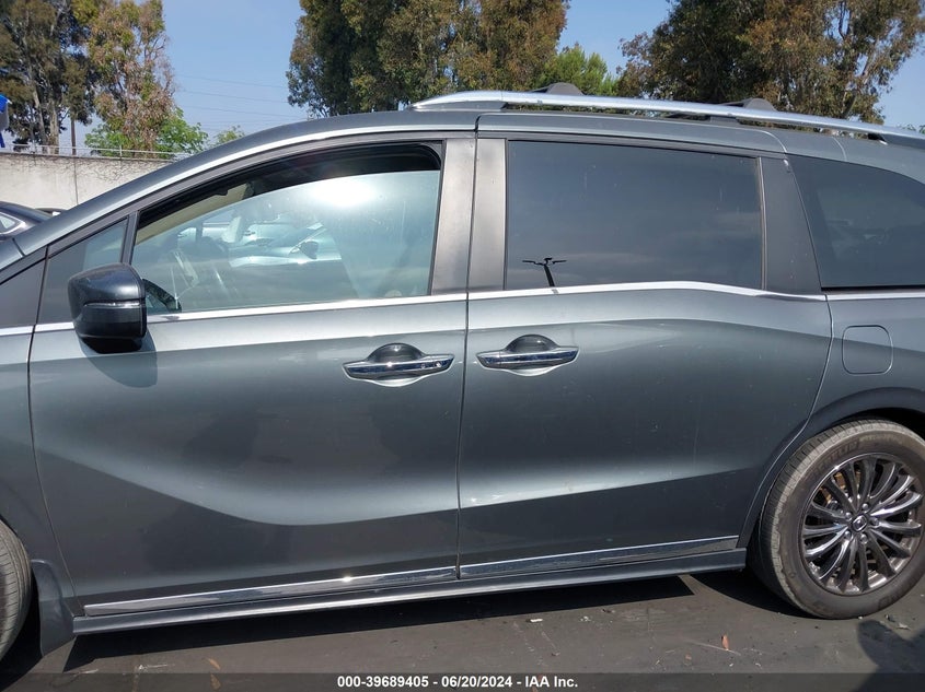 2018 Honda Odyssey Ex-L VIN: 5FNRL6H74JB020001 Lot: 39689405