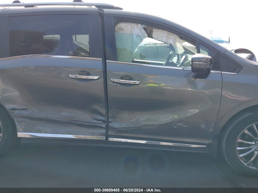 2018 Honda Odyssey Ex-L VIN: 5FNRL6H74JB020001 Lot: 39689405