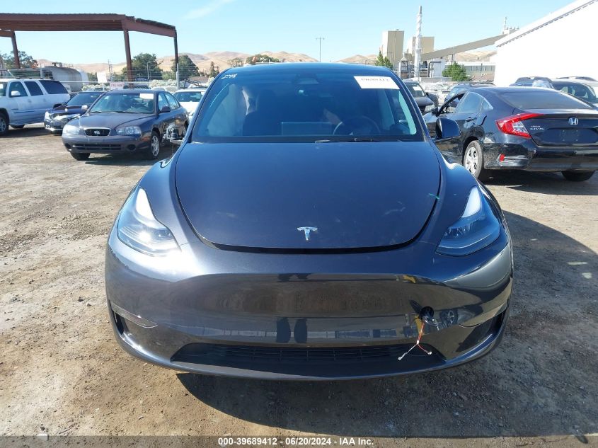 2024 Tesla Model Y Performance Dual Motor All-Wheel Drive VIN: 7SAYGDEF3RF068328 Lot: 39689412