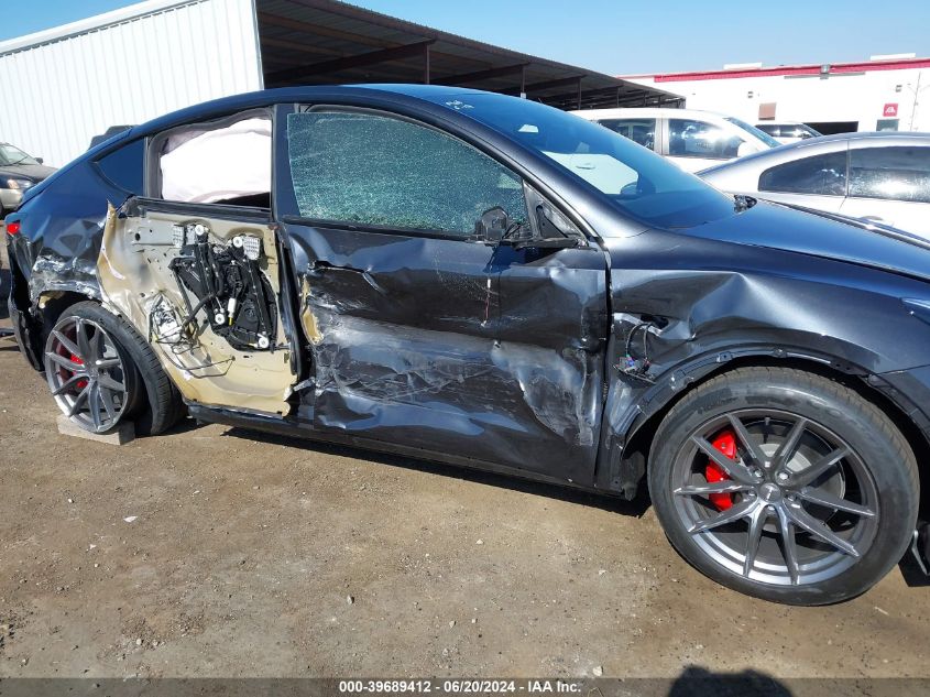 2024 TESLA MODEL Y PERFORMANCE DUAL MOTOR ALL-WHEEL DRIVE - 7SAYGDEF3RF068328