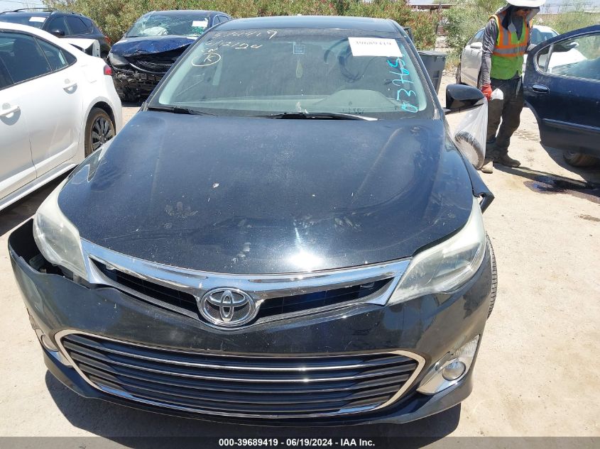 2013 Toyota Avalon Premium/Touring/Limited VIN: 4T1BK1EB2DU037659 Lot: 39689419