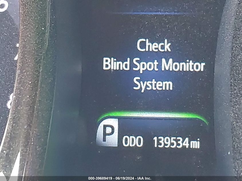 2013 Toyota Avalon Premium/Touring/Limited VIN: 4T1BK1EB2DU037659 Lot: 39689419