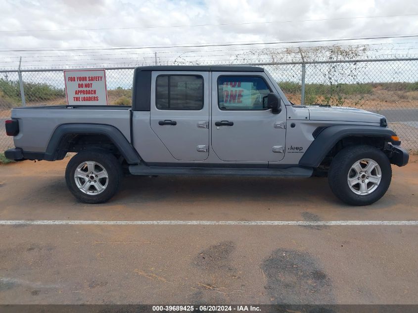 2020 Jeep Gladiator Sport VIN: 1C6HJTAG7LL164062 Lot: 39689425