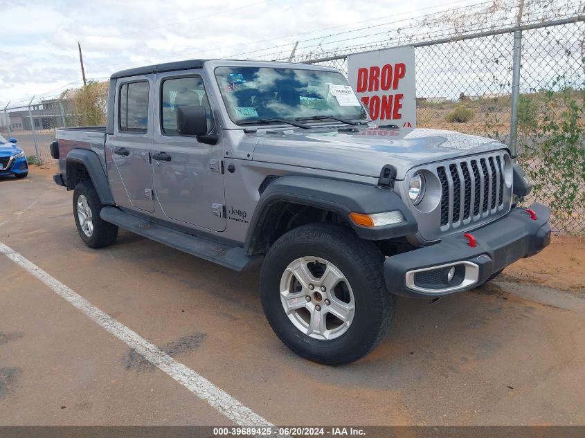 2020 Jeep Gladiator Sport VIN: 1C6HJTAG7LL164062 Lot: 39689425