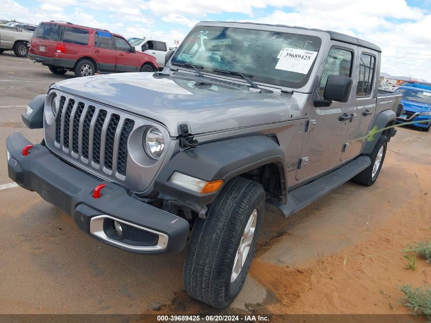 2020 Jeep Gladiator Sport VIN: 1C6HJTAG7LL164062 Lot: 39689425