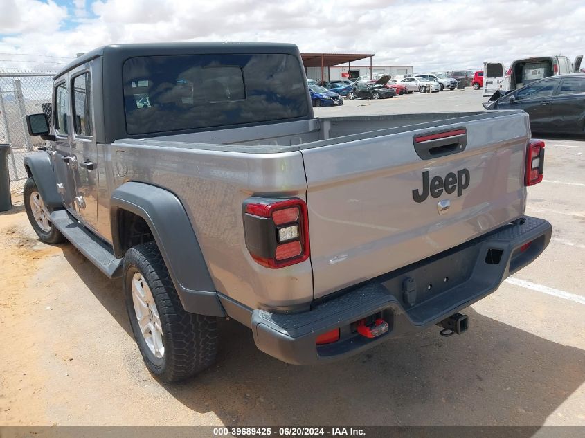 2020 Jeep Gladiator Sport VIN: 1C6HJTAG7LL164062 Lot: 39689425